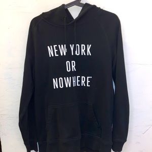 Like New! Unisex M New York or Nowhere hoodie